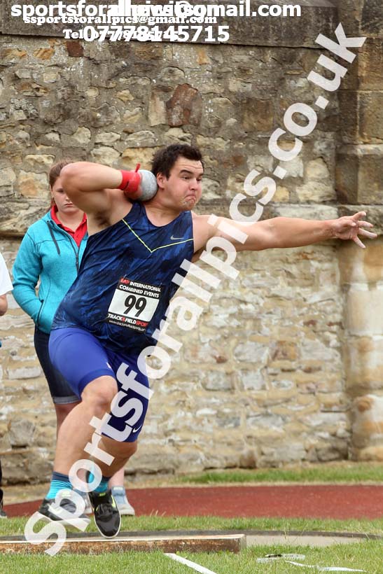 Invitation shot, EAP International Combined Events, Hexham, Northumberland. Photo: David T. Hewitson/Sports for All Pics
